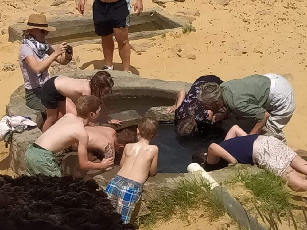 Roman Spring In White Desert